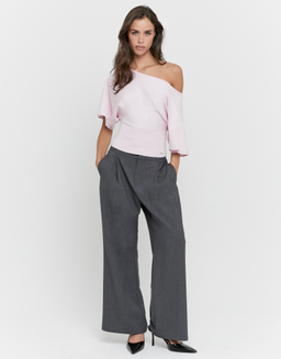 Pantaloni Grigi a Gamba Dritta | TALLY WEiJL