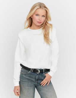 Pullover Basic Bianco | TALLY WEiJL