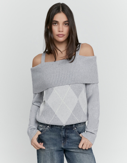 Maglione in Maglia Grigio | TALLY WEiJL