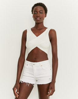Shorts a Vita Bassa Bianchi | TALLY WEiJL