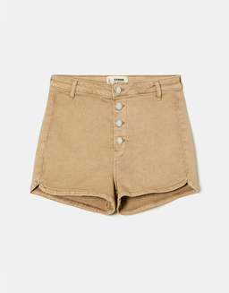 Shorts Con Bottoni A Vita Alta | TALLY WEiJL