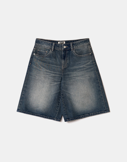 Blaue Denim Bermuda-Shorts | TALLY WEiJL