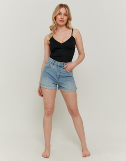 High-Waist Mom-Shorts | TALLY WEiJL