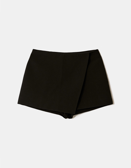 Black Mini Skort | TALLY WEiJL