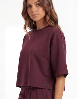 Purple Loose T-shirt | TALLY WEiJL