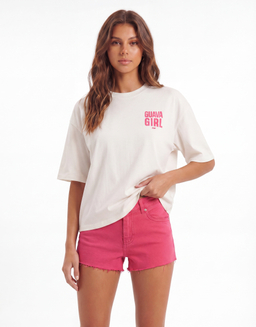 White Printed T-shirt | TALLY WEiJL