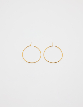 Maxi orecchini a cerchio dorati | TALLY WEiJL