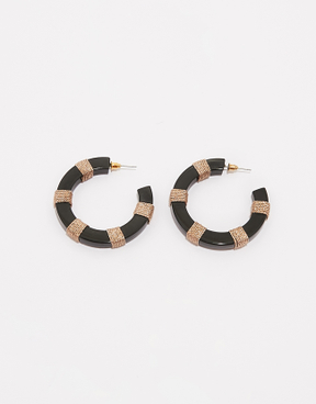 Orecchini a cerchio in resina | TALLY WEiJL