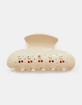 Pinza per Capelli con Ciliege in Strass | TALLY WEiJL