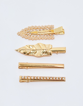 Set 4 forcine con strass | TALLY WEiJL