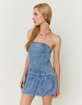 Denim Balloon Mini-Kleid | TALLY WEiJL
