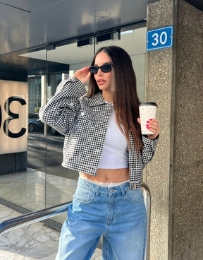 Giacca a Quadretti Vichy | TALLY WEiJL