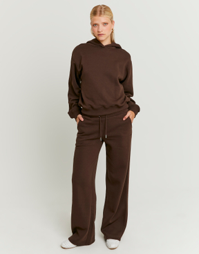 Brown Long Jogger | TALLY WEiJL