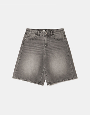 Short Bermuda Large Taille Mi-Haute Gris | TALLY WEiJL