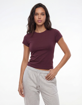 T-shirt Basic Viola | TALLY WEiJL