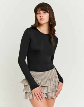 Black Basic T-shirt | TALLY WEiJL