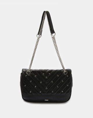 Schwarze Tasche mit Strasssteinen | TALLY WEiJL