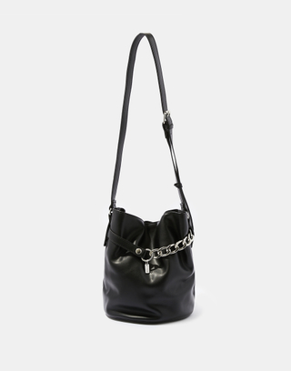 Schwarze Tasche mit Metallkette | TALLY WEiJL