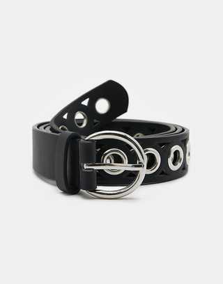 Black Eyelets Belt  | TALLY WEiJL