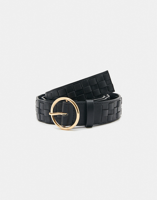 Black Padded Belt | TALLY WEiJL