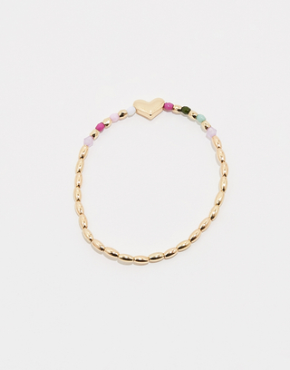Braccialetto dorato con perle | TALLY WEiJL