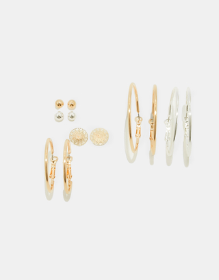 Lot de 6 Paires de Boucles d'Oreilles | TALLY WEiJL