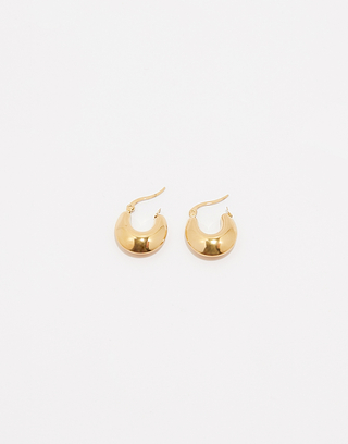 Golden Half Moon Earrings | TALLY WEiJL