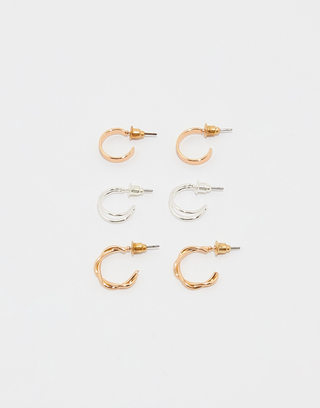 Lot de 3 Paires de Créoles | TALLY WEiJL