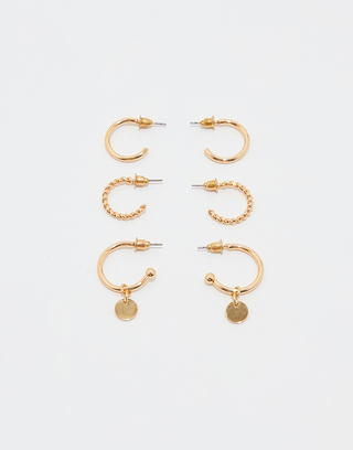 Set di 3 orecchini a cerchio | TALLY WEiJL