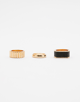 Lot de 3 Bagues Larges | TALLY WEiJL