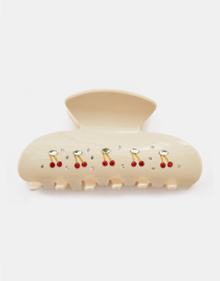 Hair Clip with Cherry and Rhinestones | TALLY WEiJL