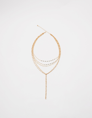 Layered Golden Necklace | TALLY WEiJL