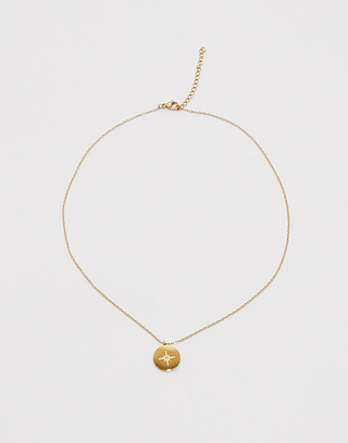 Golden Necklace with Pendant | TALLY WEiJL