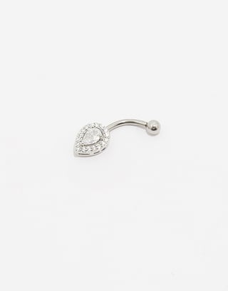 Tropfenförmiges Piercing mit Strass | TALLY WEiJL