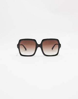 Grandes Lunettes de Soleil Noires | TALLY WEiJL
