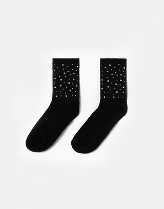 Calzini Neri con Perle | TALLY WEiJL