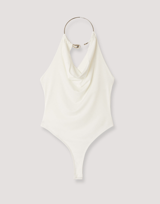 White Halter Bodysuit | TALLY WEiJL
