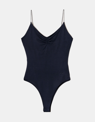 Blauer Figurbetonter Body | TALLY WEiJL