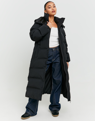 Black Heavy Padded Jacket | TALLY WEiJL