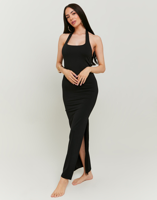 Black Bodycon Long Dress | TALLY WEiJL