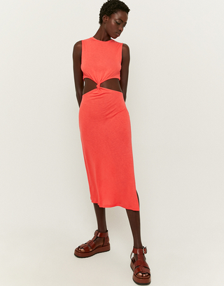 Maxi Kleid mit Cut Out | TALLY WEiJL