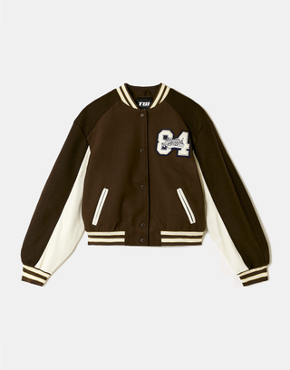 Brown Printed Jacket | TALLY WEiJL