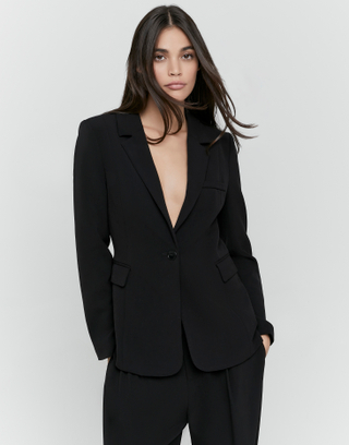 Black Oversized Blazer | TALLY WEiJL