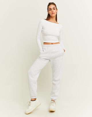 High Waist Relaxed Leg Jogginghose | TALLY WEiJL