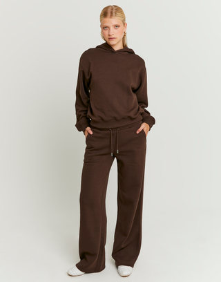 Pantaloni da Jogging Lunghi Marroni | TALLY WEiJL