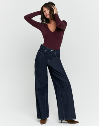 Jeans Wide Leg Blu | TALLY WEiJL