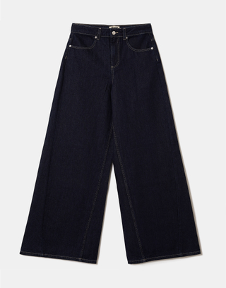 Blaue Wide Leg Jeans | TALLY WEiJL