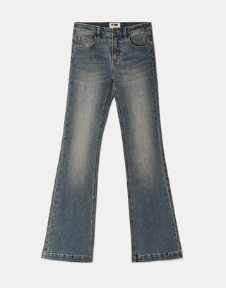 Jean Bootcut Bleu Taille Mi-Haute | TALLY WEiJL