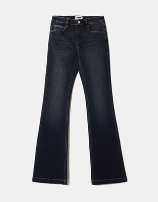 Blue Bootcut Jeans | TALLY WEiJL