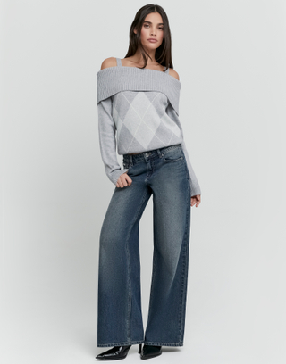 Jeans Wide Leg Blu | TALLY WEiJL
